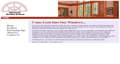 Desktop Screenshot of advancedwindowandglass.com